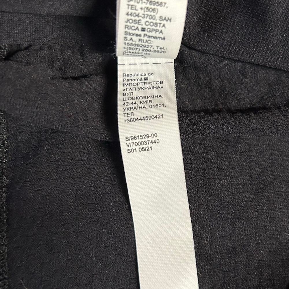 Athleta Momentum Seamless Half Zip Pullover Top Womens XL Black Running Hiking - Picture 4 of 5